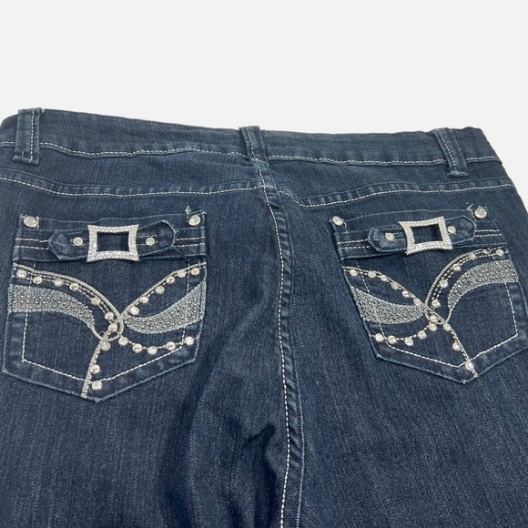 J Z Premium Jeans with Rhinestones Womens size 16 - Picture 4 of 9